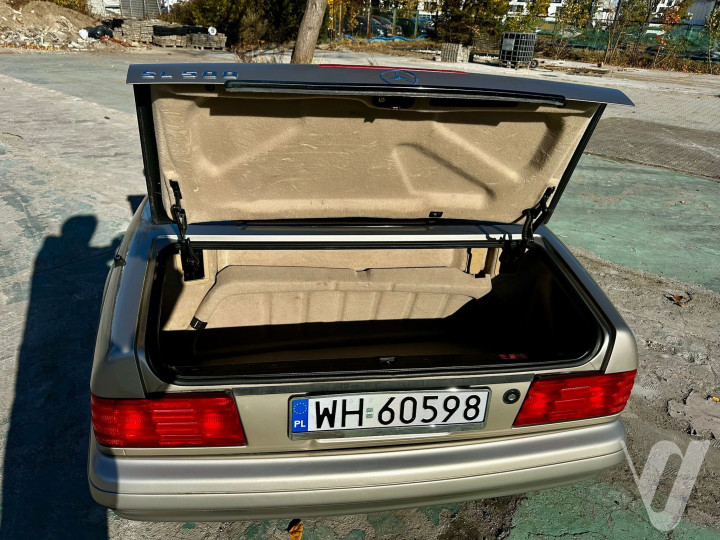 Mercedes-Benz SL (1996) Wnętrze