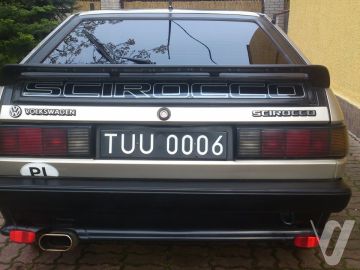 Volkswagen Scirocco (1985) Zdjęcia z zewnątrz