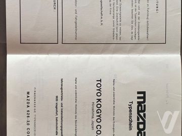 Mazda 626 (1982) Detale