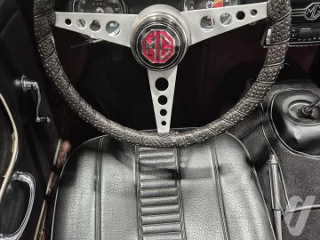 MG Midget (1966) Wnętrze