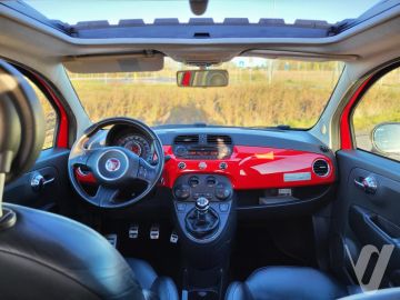 Fiat 500 Ferrari Edition (2008) Wnętrze