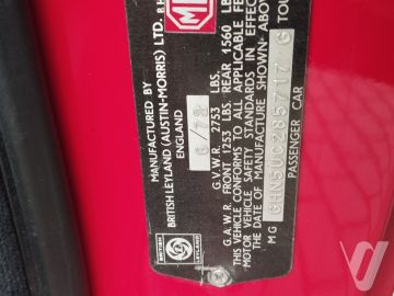 MG MGB (1972) Detale
