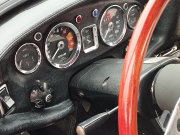 MG MGB (1972) Wnętrze