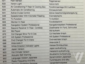 BMW Seria 7 (2003) Detale