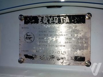 Toyota Corolla KE17 Sprinter (1969) Details