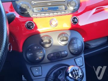 Fiat 500 Ferrari Edition (2008) Wnętrze