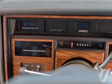Cadillac Seville (1985) Wnętrze