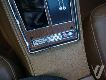 Chevrolet Corvette (1973) Wnętrze