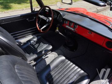 Alfa Romeo Spider (1967) Wnętrze
