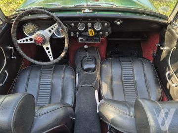 MG Midget (1966) Wnętrze