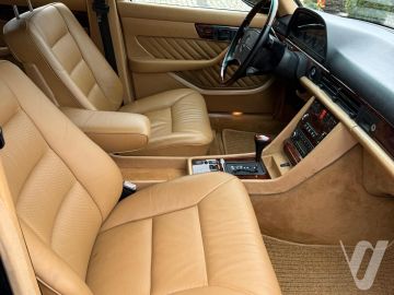 Mercedes-Benz SEL (1990) Wnętrze