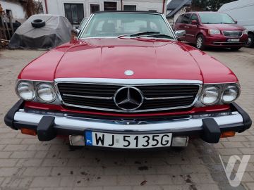 Mercedes-Benz SL (1986) Zdjęcia z zewnątrz