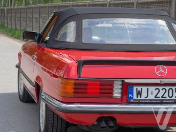 Mercedes-Benz SL (1986) Zdjęcia z zewnątrz