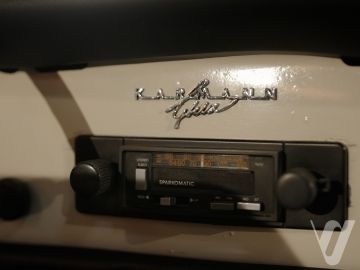 Volkswagen Karmann Ghia (1969) Wnętrze