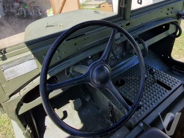 Jeep Delahaye (1953) Wnętrze