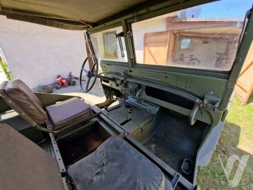 Jeep Delahaye (1953) Wnętrze